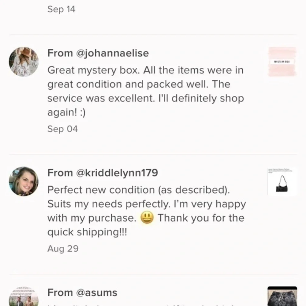 Clothing mystery box
